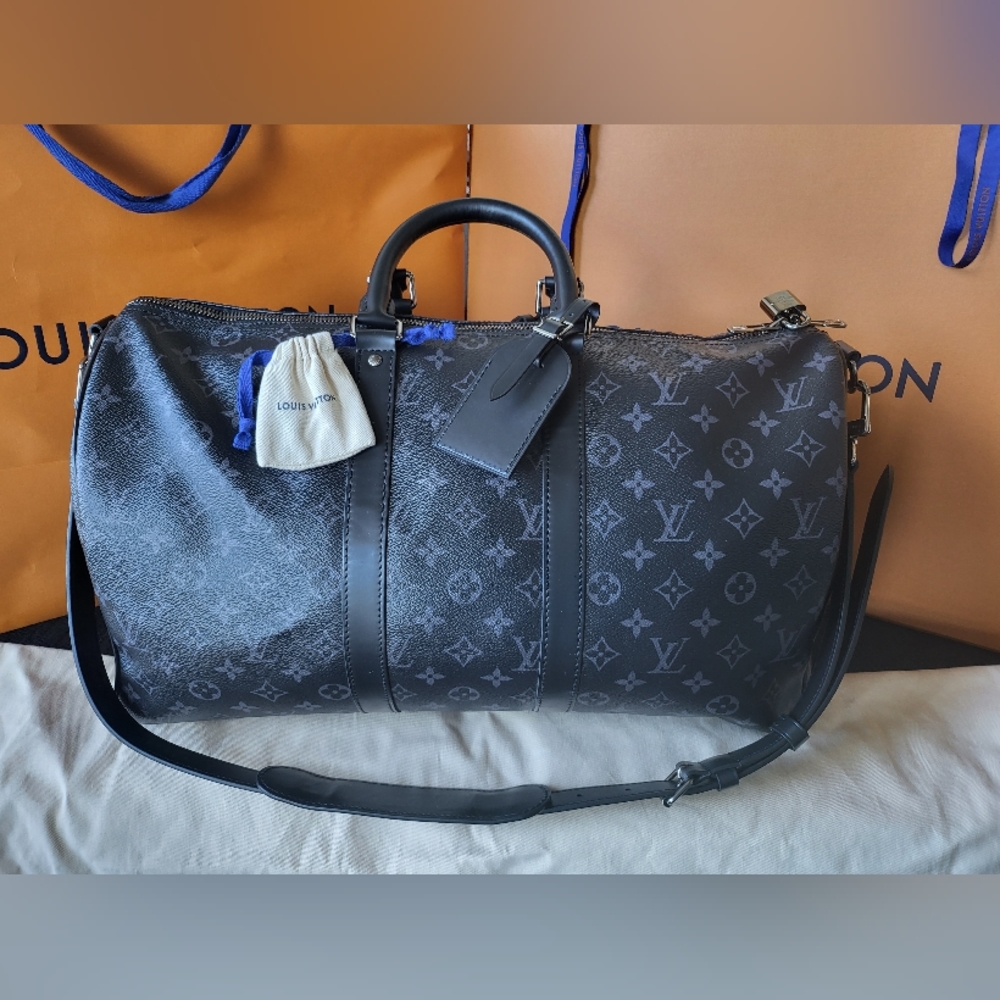 Lv Monogram Eclipse Keep All 45cm - image 1